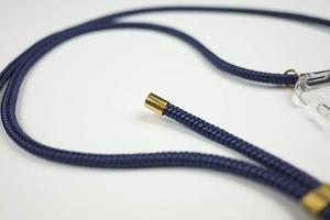 Navy Per il <span class=keywords><strong>iphone</strong></span> 5 <span class=keywords><strong>5S</strong></span>/SE Antiurto TPU Collana Crossbody Caso Della Copertura Del Telefono Mobile con Cavo Cinghia Cordino - Product Image 5