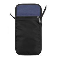 Dompet Leher Perjalanan Khusus, Dompet Paspor Tersembunyi, Dompet Leher Anti-RFID