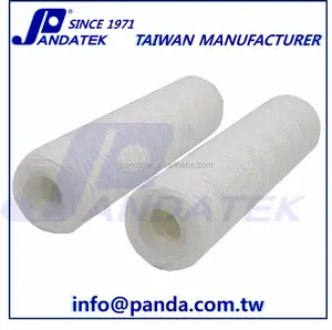 Taiwán proveedor 5 micras pp filtro de agua/20 pulgadas cadena de la herida cartucho de filtro para ro piezas