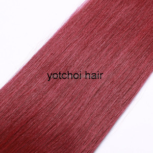 Nueva colección al por mayor directo de fabrica precio extensiones de cabello de fusión - Product Image 4