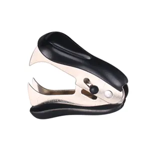 Hot Bán Claw Shaped Kim Loại & Nhựa Staple Pin Remover Với Khóa Anti-Stapler Remover Máy Mini Công Cụ Văn Phòng Bán Buôn