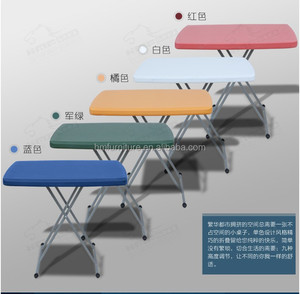 Thiết kế hiện đại có thể điều chỉnh chiều cao gấp bảng sử dụng cá nhân nhựa đồ nội thất nhà cho phòng ăn kho và công viên - Product Image 1