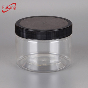 Nhựa Mason Chum Với Vít Nắp Trên Rõ Ràng Rỗng Cookie <span class=keywords><strong>Container</strong></span> Lưu Trữ Nhựa Thực Phẩm Chum Thực Phẩm Mật Ong Đóng Gói Chai - Product Image 2