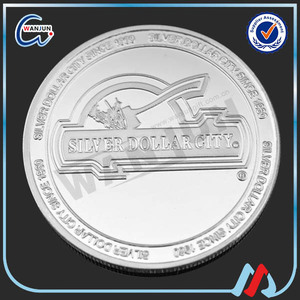 Kostenloses Muster Geprägte und Gravierte Silbermünzen mit Firmenlogo - Product Image 4