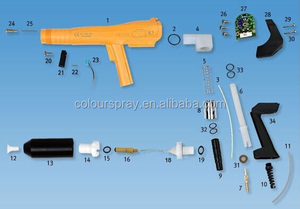 <span class=keywords><strong>Pistolet</strong></span> de pulvérisation pour revêtement en poudre 801, 201 et pièces détachées - Product Image 4