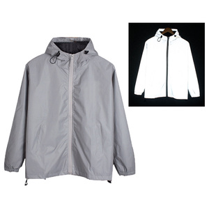 Bomber riflettente impermeabile in poliestere 100% personalizzato personalizzato in fabbrica ciao Vis Winter riflettono i vestiti per la sicurezza del lavoro notturno - Product Image 5