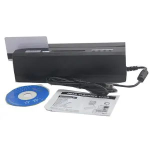 CCS-900 tarjeta magnética lector y escritor de 3 pistas lector de tarjetas USB