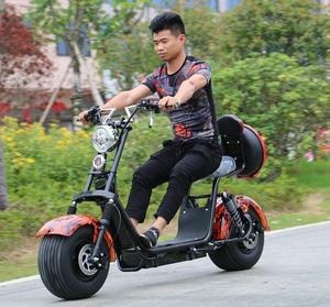 Europa EEC COC Zertifikat <span class=keywords><strong>City</strong></span> Coco Elektroroller 800W 1000W Seev Citycoco 2000W Elektroroller mit Fatbike-Reifen - Product Image 4