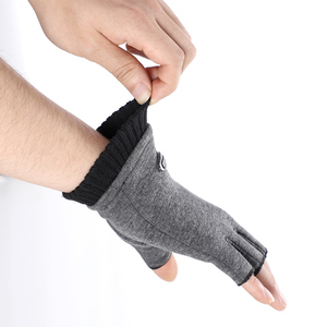 Moda sıcak Fingerlss bisiklet bisiklet erkekler spor kış yarım parmak eldiven