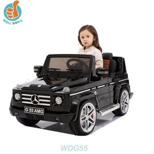 WDG55 Auto Elettrica <span class=keywords><strong>Giocattolo</strong></span> <span class=keywords><strong>Mercedes</strong></span>-<span class=keywords><strong>Benz</strong></span> G55 Classica per Bambini 2-4 e 5-7 Anni in Plastica - Product Image 1