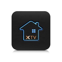 2019 nuevo modelo Android 6.0.1 Meelo + XTV 1 + 8GB Iptv Set Top Box Android Tv Box negro 4K Quad Core USB 2,0 8GB Amlogic S905X
