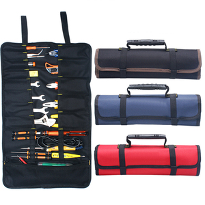 OEM Factory new design tool storage bag roll up tool bag rolling tool bag