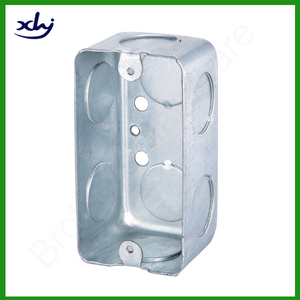 Caja EMT прямоугольный оцинкованный 2x4 - Product Image 2