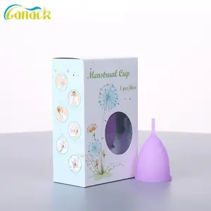 Canack — gobelet menstruel réutilisable en Silicone, de qualité médicale, pour femmes