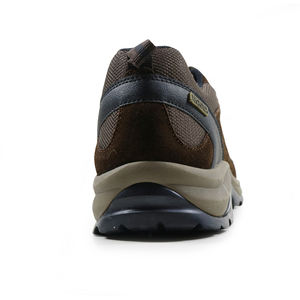 Мужские прогулочные водонепроницаемые ботинки из натуральной кожи, легкие дышащие походные треккинговые ботинки с вентиляционным отверстием - Product Image 5