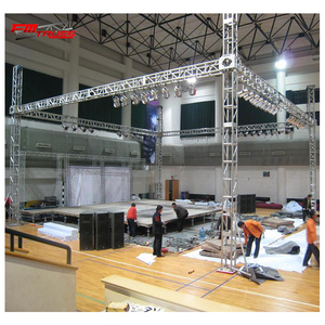 Support en aluminium Durable de 4 m pour aliments, cadre de scène avec mailles pour éclairage, support pour <span class=keywords><strong>dj</strong></span> - Product Image 2