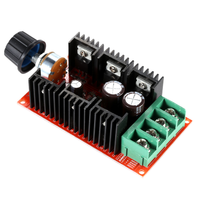 Régulateur de tension 2000W 40a 9-50V DC contrôleur de vitesse de moteur PWM RC ventilateur contrôleur de moteur régulateur interrupteur de contrôle de puissance