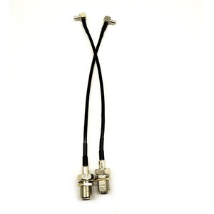 Câble d'antenne TS9 mâle à angle droit vers F femelle RG174 <span class=keywords><strong>3G</strong></span> - Product Image 4