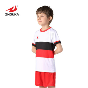 2019 ZHOUKA venta niños deportes <span class=keywords><strong>de</strong></span> Fútbol Jersey ropa barato <span class=keywords><strong>de</strong></span> fútbol <span class=keywords><strong>de</strong></span> niños Kit <span class=keywords><strong>de</strong></span> juegos <span class=keywords><strong>de</strong></span> uniformes - Product Image 3
