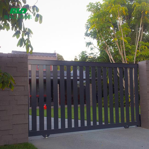 Cổng Hàng Rào Cửa Trượt Bảo Tàng Louvre Che Nắng Có Động Cơ - Product Image 3