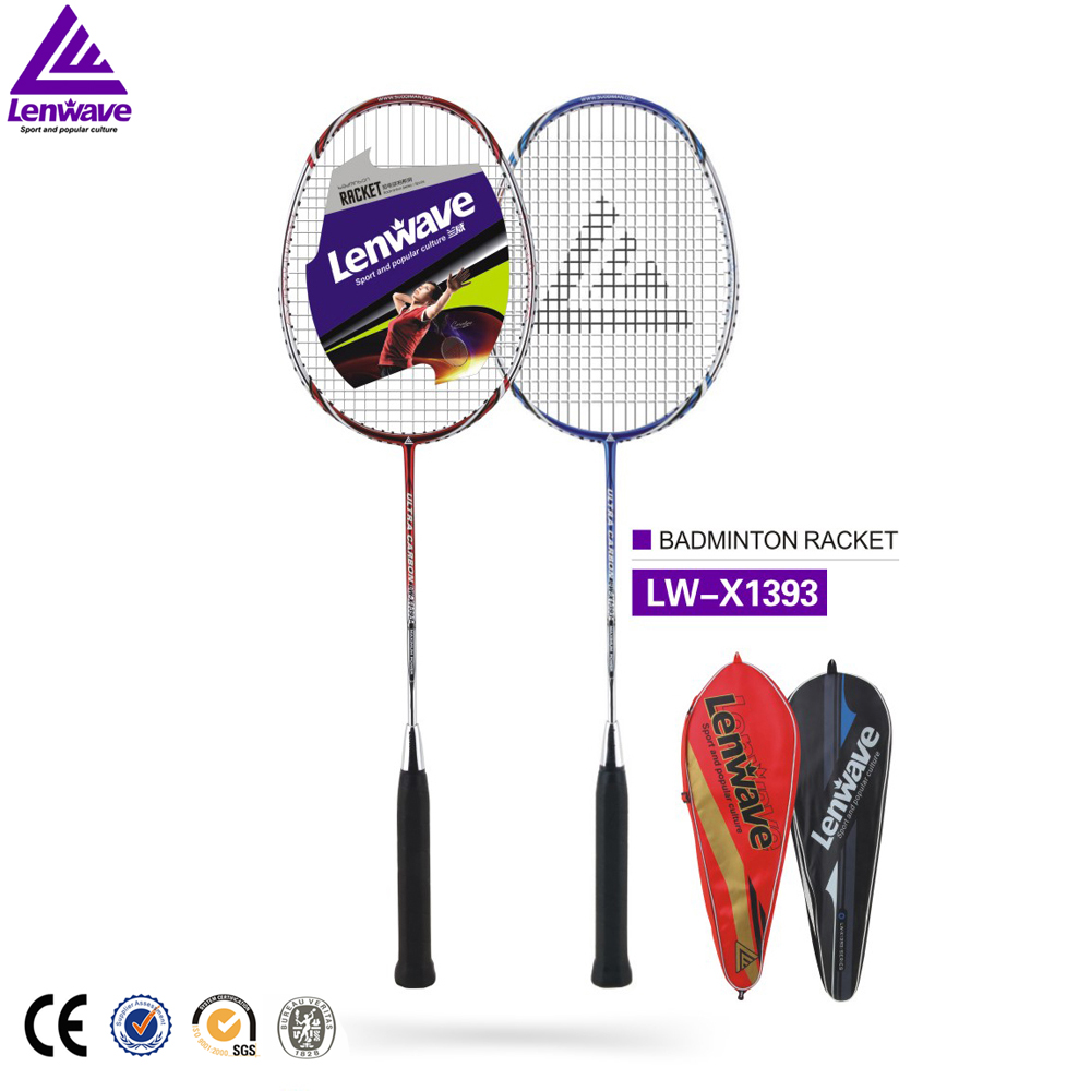 2016 Бренд lenwave, топ и лучшее качество, новый дизайн, полностью карбоновая ракетка для бадминтона