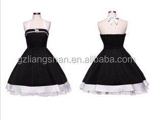 OEM En Gros 1950s 60s Sexy Vintage Rétro Vintage Balançoire Rockabilly Pinup Parti Prom Robe Dos Nu - Product Image 6
