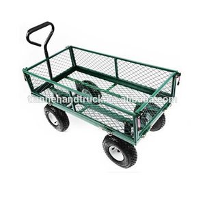 Offre Spéciale robuste maille en métal chariot de jardin chariot de jardin - Product Image 1