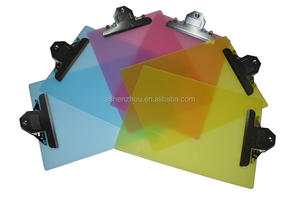 Venta superior colorido de encargo al por mayor pequeño plástico transparente clip <span class=keywords><strong>mini</strong></span> portapapeles
