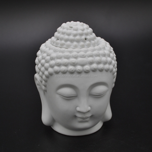 حامل شمعة بوذا سيراميك لديكور المنزل - Product Image 1