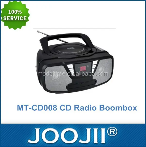 נייד MP3/נגן תקליטורים עם FM/AM רדיו סטריאו וקלט USB, רדיו Boombox תקליטורים הנמכר חם