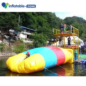 Aqua กระโดดหมอนน้ำ,ขนาดที่กำหนดเอง Inflatable น้ำ blobs สำหรับขาย