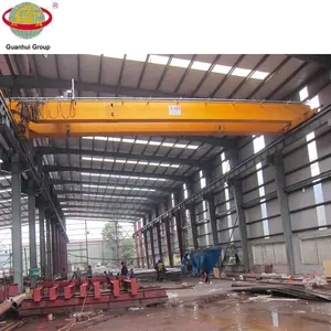 Produksi lokakarya overhead crane dengan hoist listrik