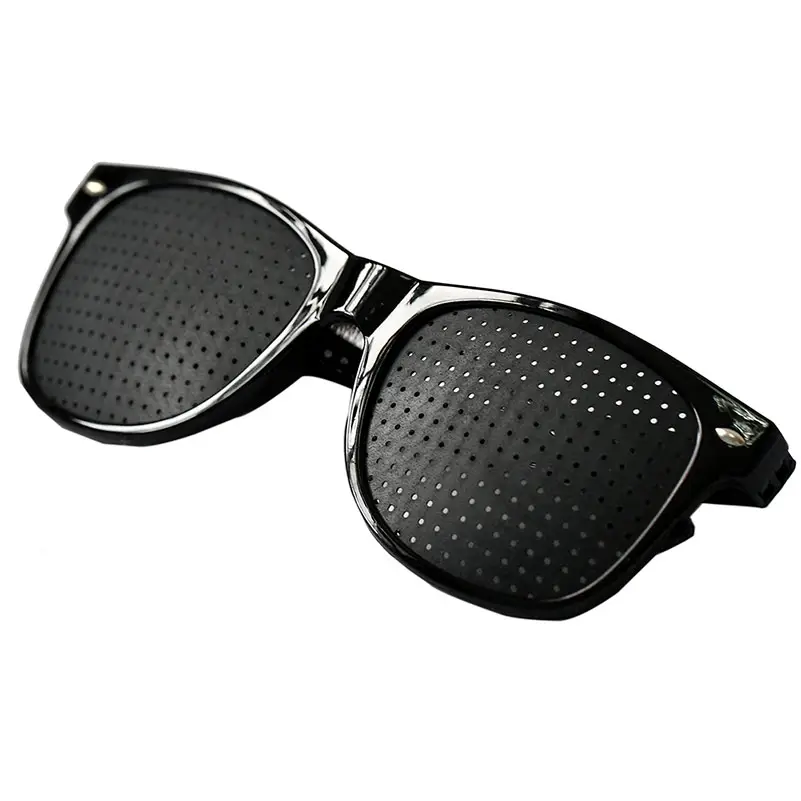 Anti-myopia Pinhole Glasses Pin hole Sunglasses Exercise Eyesight Improve Healing vision Care Eyeglasses Pinhole Glasses