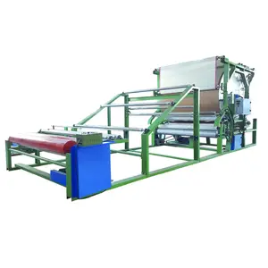 premium quality jute fabric non woven bonding machine for sofa fabric lamination