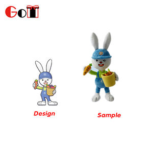 Promozione Creativo Personalizzato Famoso Coniglio Giocattoli di Peluche Con Il Marchio Su Misura - Product Image 5
