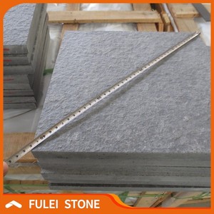 Absolute black granite fiammato superficie esterna di granito pavimento di piastrelle <span class=keywords><strong>30x30</strong></span> - Product Image 6