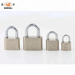Candados de Seguridad de Alta Calidad de 40 mm, Candados de Disco de Hierro Cuadrados y Circulares de Latón y Cobre, Irrompibles, con Llave de Disco - Product Image 3