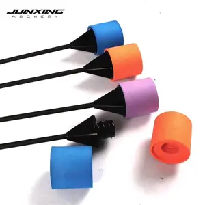 Junxing 射箭新配件 CS 游戏使用泡沫箭头提示彩色玻璃纤维材料箭头