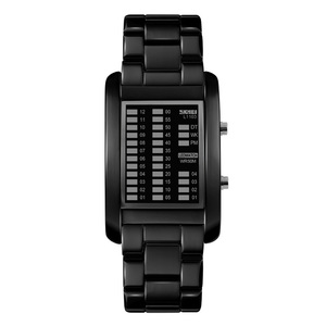 Reloj de Pulsera Skmei 1103 de Aleación de Zinc de Alta Calidad con Animación de Botas, Reloj LED para Hombre, Resistente al Agua - Product Image 3