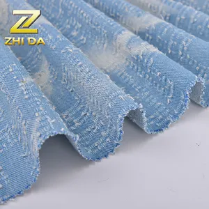 Hochwertiges Stretch material aus 95% Baumwolle, 5% Polyester-Jacquard-Denim für Kordel taschen