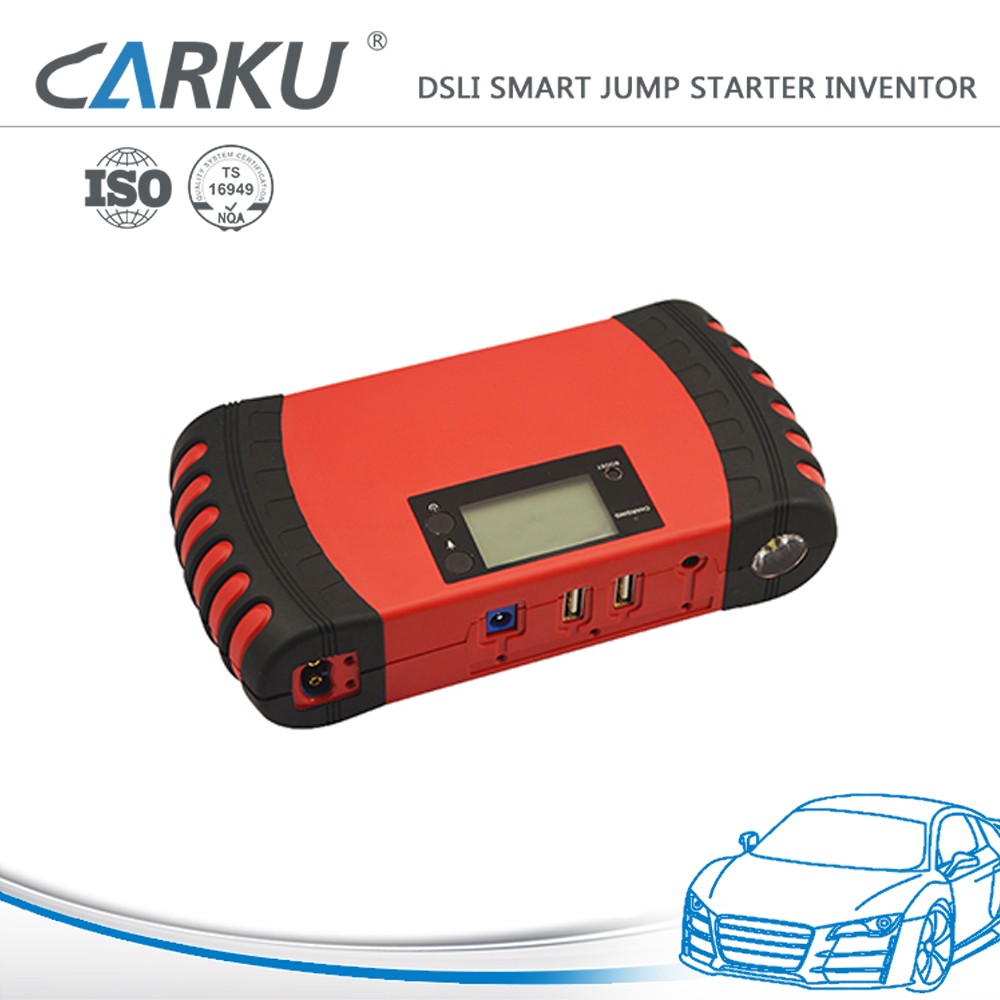 15000 мАч автомобиля power bank аварийного скачок стартер с жк-экраном