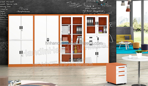 Acero utilizado muebles <span class=keywords><strong>de</strong></span> <span class=keywords><strong>oficina</strong></span> puerta corredera <span class=keywords><strong>de</strong></span> cristal gabinete <span class=keywords><strong>de</strong></span> almacenamiento - Product Image 3