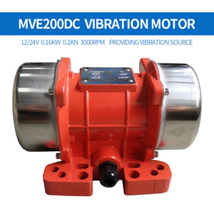 Motore Vibrante MVEDC200 12/24V 0.16KW 0.2KN 3000rpm con Regolatore di Velocità per Vibratore a Tramoggia e Nastro Trasportatore - Product Image 2