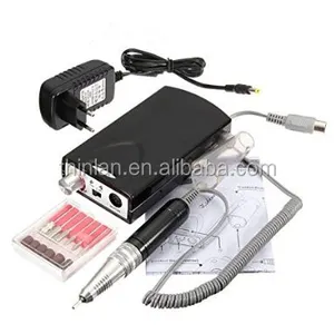 Micromotor handpiece 25000RPM Nail Drill cordless rechargeable glazing machine Nail beauty salon tool manicure machine