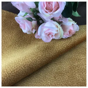 JES Custom 100%polyester 430GSM printed velvet sofa curtain fabric