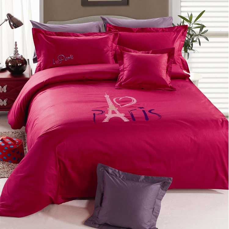 KOSMOS diseño pop de color brillante de alta calidad ropa de cama 90gsm de microfibra cama de niño conjunto de edredón