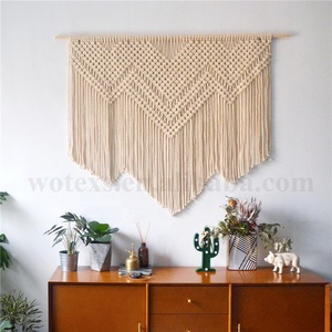 Dahua — tenture murale en <span class=keywords><strong>macramé</strong></span>, tissu avec Crochet, en coton, pour décoration, vente en gros, usine, how006 - Product Image 5