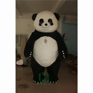 3 metri che camminano la pubblicità gonfiabile della mascotte dei costumi del panda gonfiabile gigante