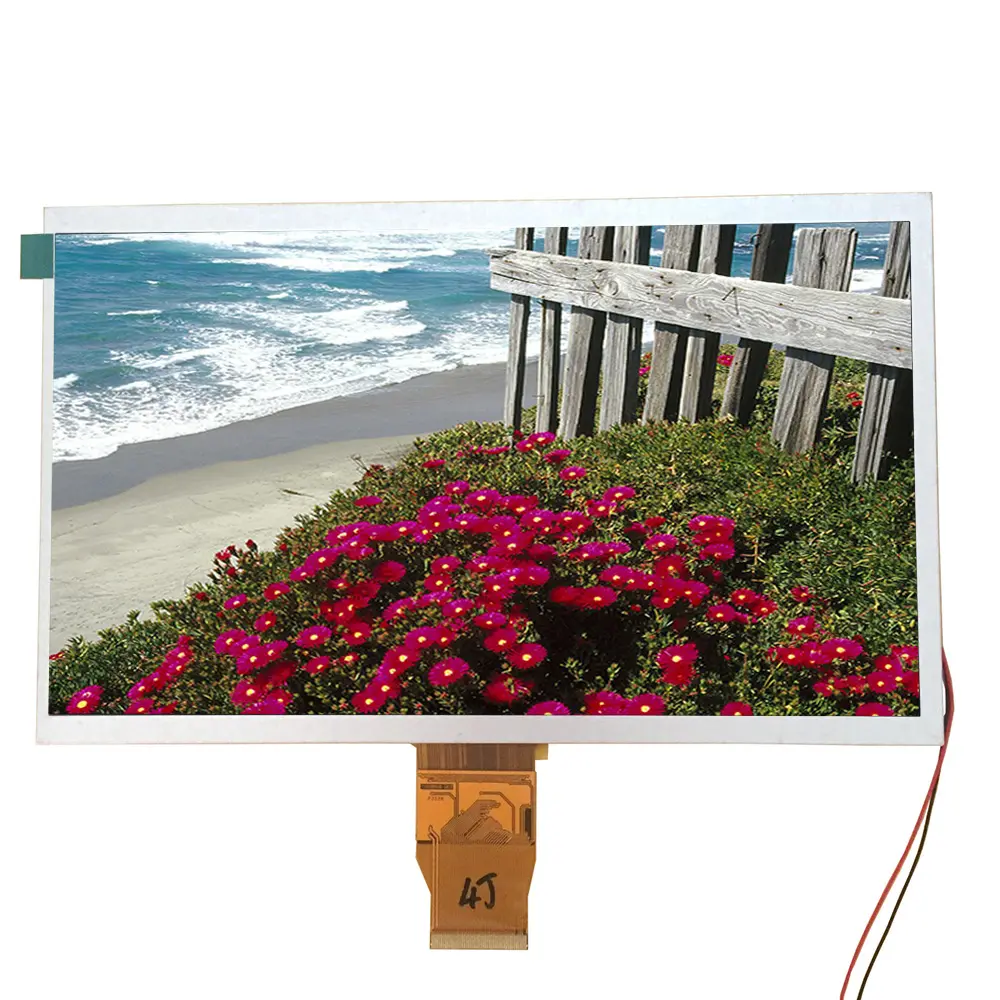 10.1 inch TFT TN display 1024*600 resolution 1200 brightness high definition liquid crystal display