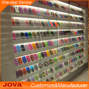 Cao Cấp Tùy Chỉnh Treo Tường Điện Thoại Di Động <span class=keywords><strong>Case</strong></span> Và Phụ Kiện Hiển Thị Rack Cho Điện Thoại Di Động Cửa Hàng Trang Trí - Product Image 3